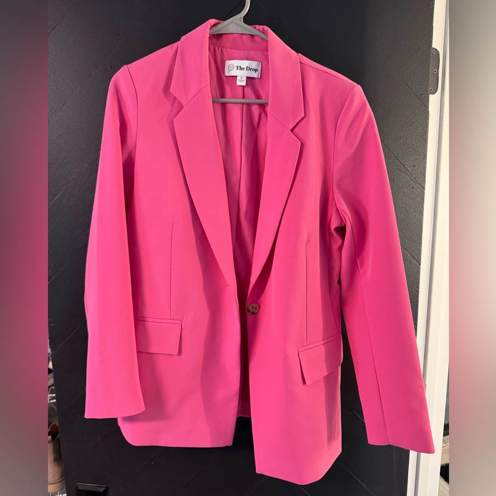 Pink blazer